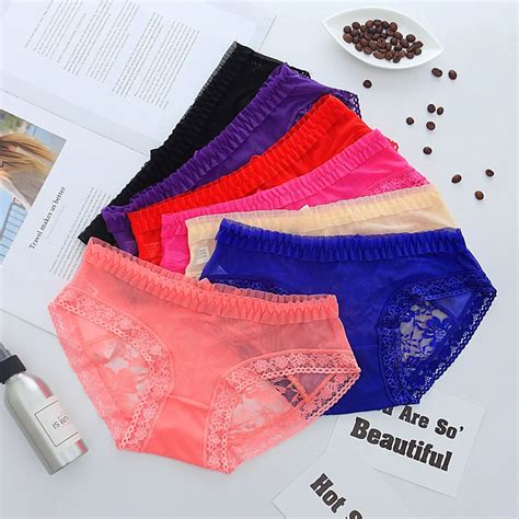 7color t beautiful lace leaves women s sexy lingerie thongs g string underwear panties briefs