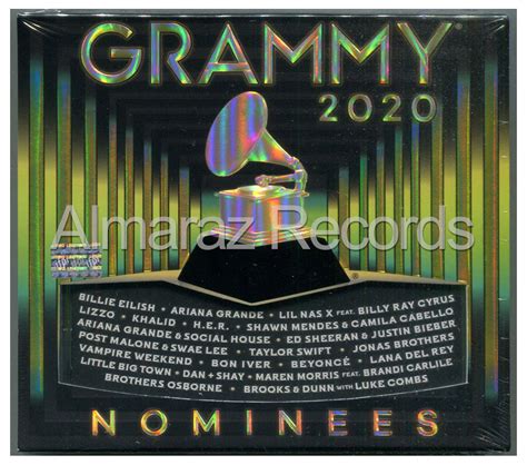 Grammy 2020 Nominees Cd