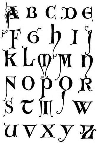 Choose from over 1,600 calligraphy fonts. lettering styles a z | Lettering, Lettering styles, Letters