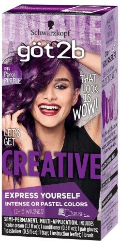 Got B Perky Purple Semi Permanent Hair Color Ct Fred Meyer