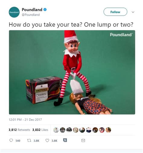 elf on the top shelf twinings hits out at poundland for using its