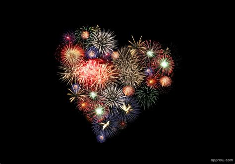 Love Fireworks Wallpaper Download New Year Hd Wallpaper Appraw
