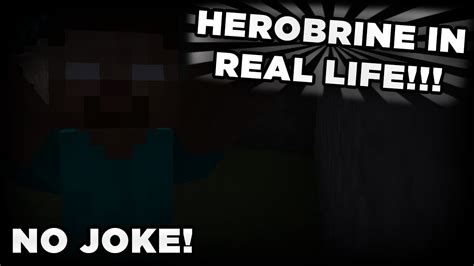 Oyuncu bir lav alanında herobrine. HEROBRINE IN REAL LIFE! (NO JOKE!) - YouTube