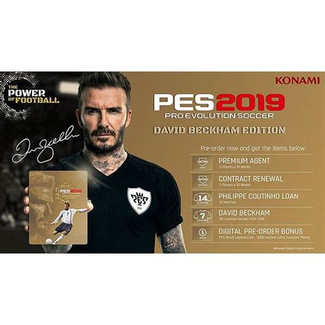 Pro Evolution Soccer 2019 Pes David Beckham Edition Ps4