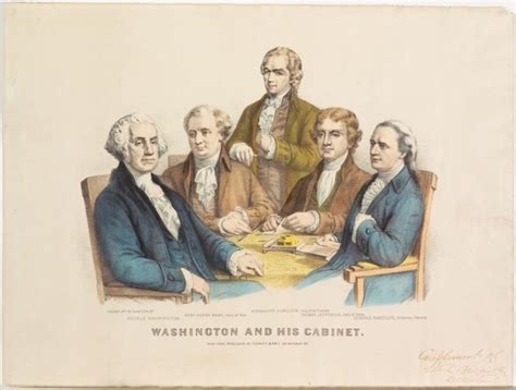 Maybe you would like to learn more about one of these? Washington and His Cabinet, Currier & Ives | Springfield ...