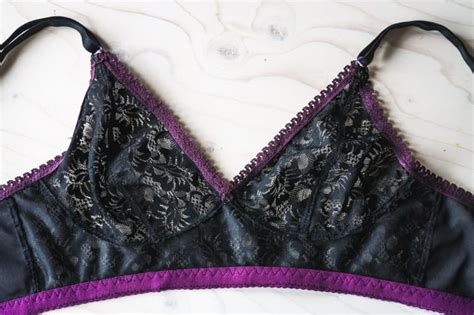 Black Lace Watson Bra Closet Case Patterns