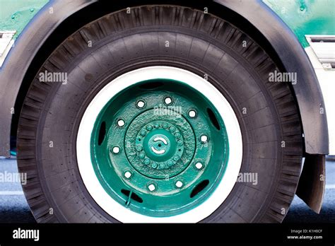 Closeup Of Truck Wheel High Resolution Stock Photography And Images Alamy
