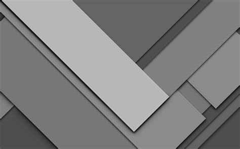 Download Wallpapers 4k Gray Material Design Android Gray Lines