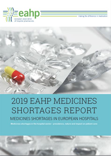 Eu Monitor Results Of Eahps 2019 Medicines Shortages Survey