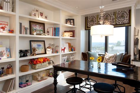 The first step of any room design is nailing the layout. Hamptons Inspired Luxury Home Craft Room Robeson Design ...