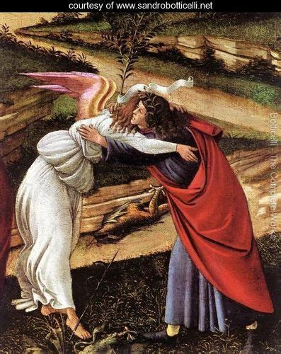 The Mystical Nativity Detail 1 C 1500 Sandro Botticelli Sandro