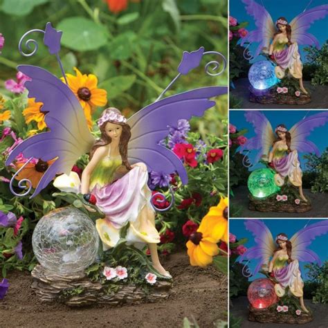 Shop with afterpay on eligible items. Color Changing Solar Garden Fairy | Fresh Garden Decor