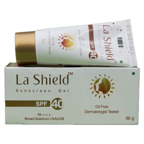 La Shield Sunscreen Gel Spf 40 Dermal Shop Buy Now