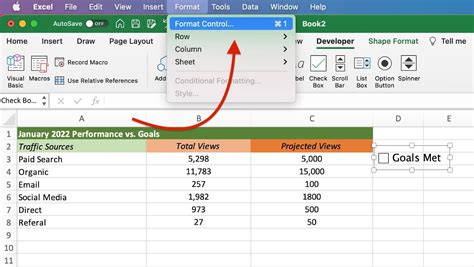 How To Insert A Fillable Checkbox In Excel Printable Templates Free