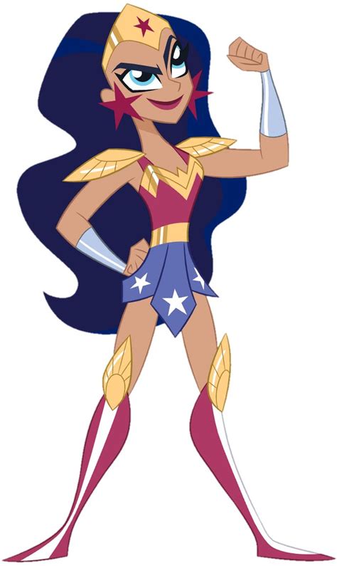 Dc Superhero Girls Wonder Woman Render by JPNinja on DeviantArt Chicas super héroes