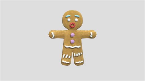 Shrek 2 Gingerbread Man Download Free 3d Model By Neut2000 E0c85dd