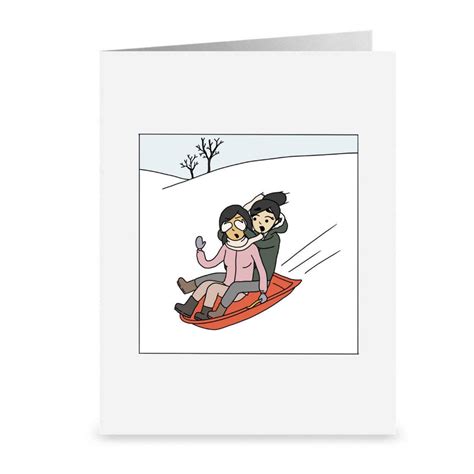 Cute Lesbian Christmas Card Best Lesbian Holiday Ts Sesame But Different