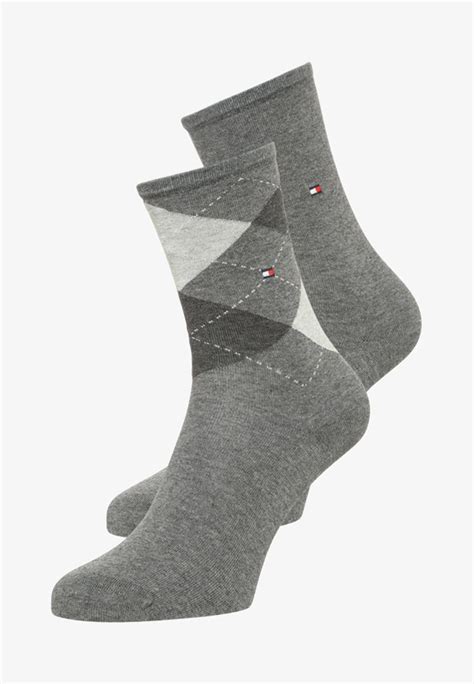 tommy hilfiger 2 pairs pack socks middle grey grey zalando ie