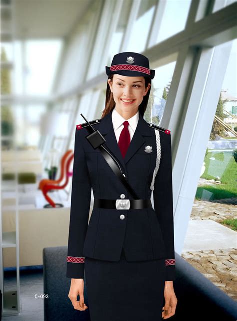 Guard Uniform Clothing Security Uniform Women Guard Clothes China