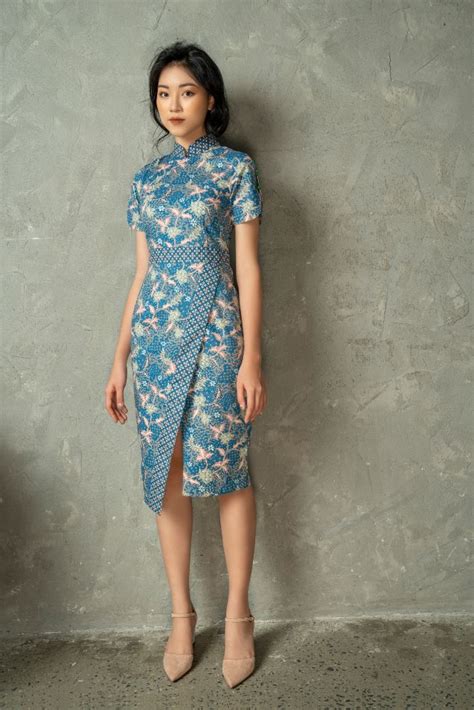 Joli Pretty Modern Cheongsamqipao Singapore Online Shop Batik Dress Modern Model Dress