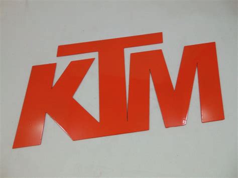 Metal Custom Ktm Motocross Emblem Dirt By Hazelnuthillbysherri