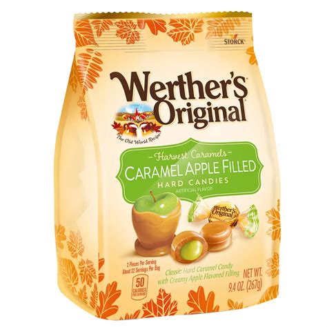Werthers Original Caramel Apple Filled Hard Harvest Caramels Shop