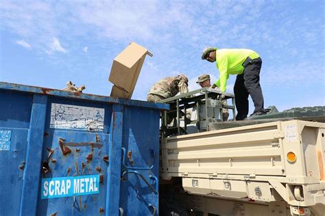 Soldiers Purge Excess In Clean Sweep Event Defense Logistics Agency