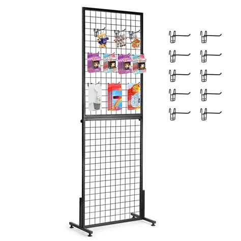 Buy Cathyeen 6 X 2 Wire Grid Panel Wire Wall Grid Display Rack For
