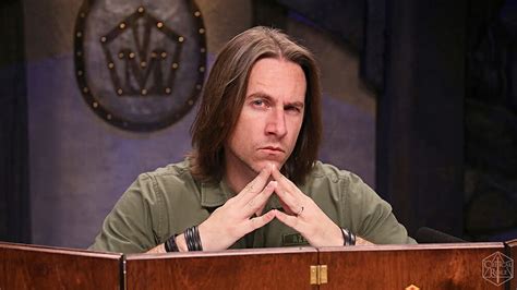Matthew Mercer Voice Actor And Dungeon Master For Critical Role Talks