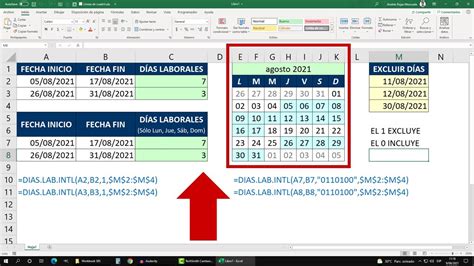 Calculo De Dias Habiles Entre Dos Fechas Excel Printable Templates Free