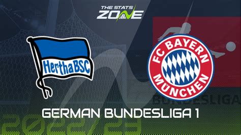 hertha vs bayern munich preview and prediction 2022 23 german bundesliga the stats zone