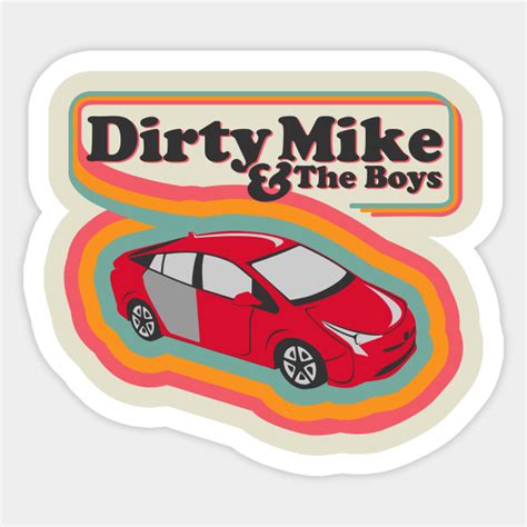 Dirty Mike And The Boys Gaming Pegatina Teepublic Mx