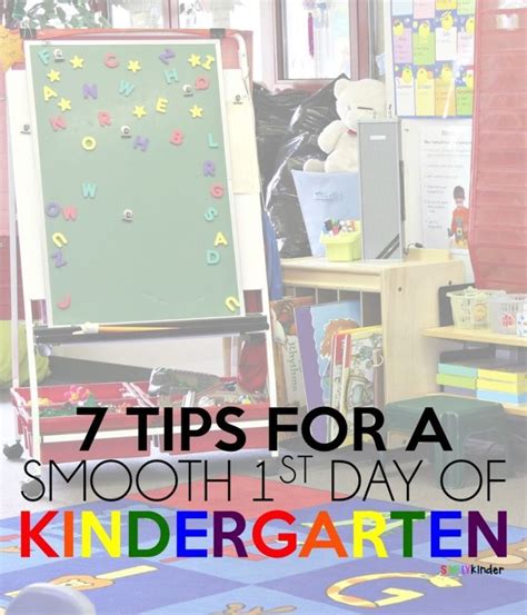 7 Tips For A Smooth First Day Of Kindergarten Kindergarten