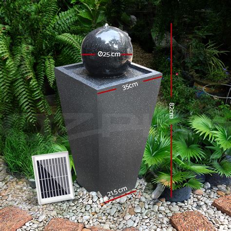 Here are 17 ideas you can use to make a functional and beautiful diy solar water fountain. Gardeon Solar Powered Water Fountain Features Pump Outdoor ...