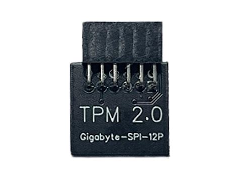 For GIGABYTE GC TPM2 0 SPI 2 0 TPM Module 12 Pin 12 1 SPI TPM 2 0