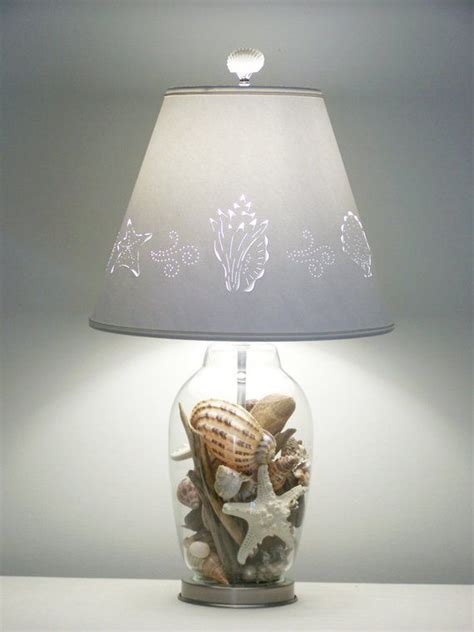 Fill Your Own Seashell Lamp Fillable Seashell Lamp Etsy Seashells