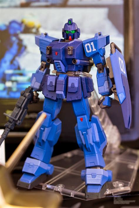Gundam Guy Robot Damashii Gm Blue Destiny Unit 1 On Display