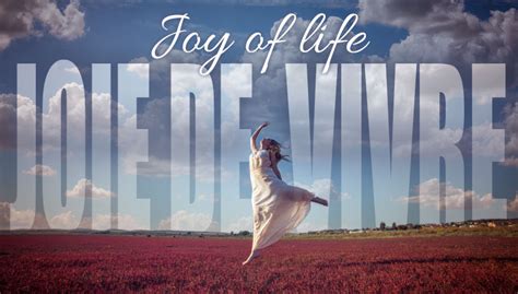 Joy In Living Joie De Vivreliving Joyfully How Can We Create This