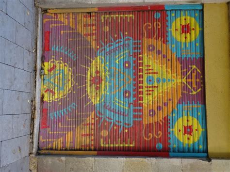 Street art barcelona kaart (kataloonia, hispaania) print. More Colors in Barcelona Street Art! - No Map Required