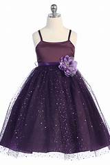 Dark Purple Flower Girl Dresses Pictures