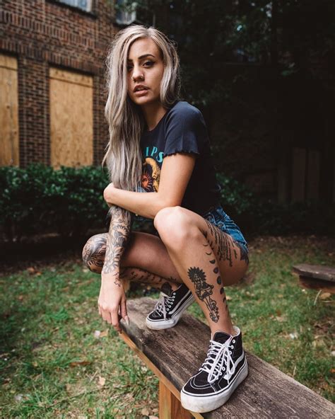 12 Amazing Photos Of Gorgeous Tattooed Skinny Girl Dom Inkppl