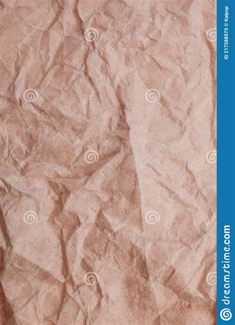 Texture Crumpled Paper Background Stock Image Image Of Frame Empty
