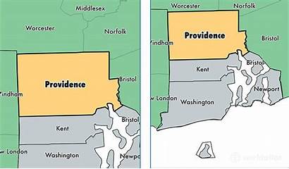 Providence County Rhode Island Location Map Ri
