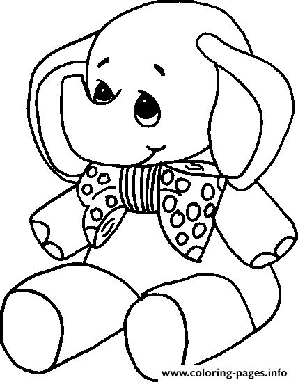 The finished elephant stands approximately 4 inches tall by 5.5 inches long. Stuffed Elephant Animal Coloring Pages Printable