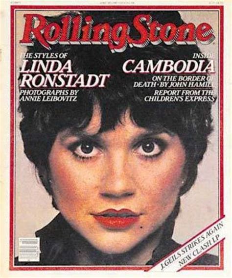 Linda Ronstadt Cover Photo By Annie Leibovitz April 1980 Linda
