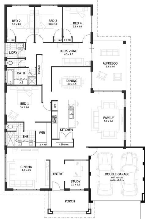 4 Bedroom House Plans And Home Designs Celebration Homes