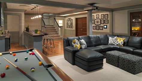 Basement decorating ideas, it can be thought as more utilitarian than it is functional. 28+ Awesome Home Basement Ideas -DesignBump