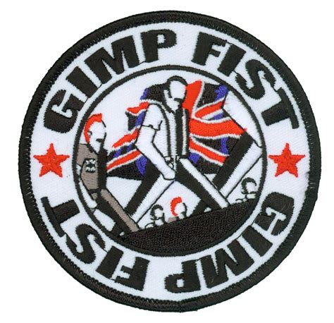 rebel sound music gimp fist marching on patch