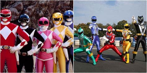 Power Rangers 10 Teams Where The Red Ranger Isnt The Strongest