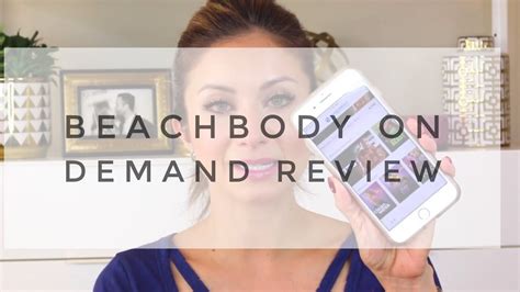 My Current Workouts Beachbody On Demand Fitness App Review Youtube